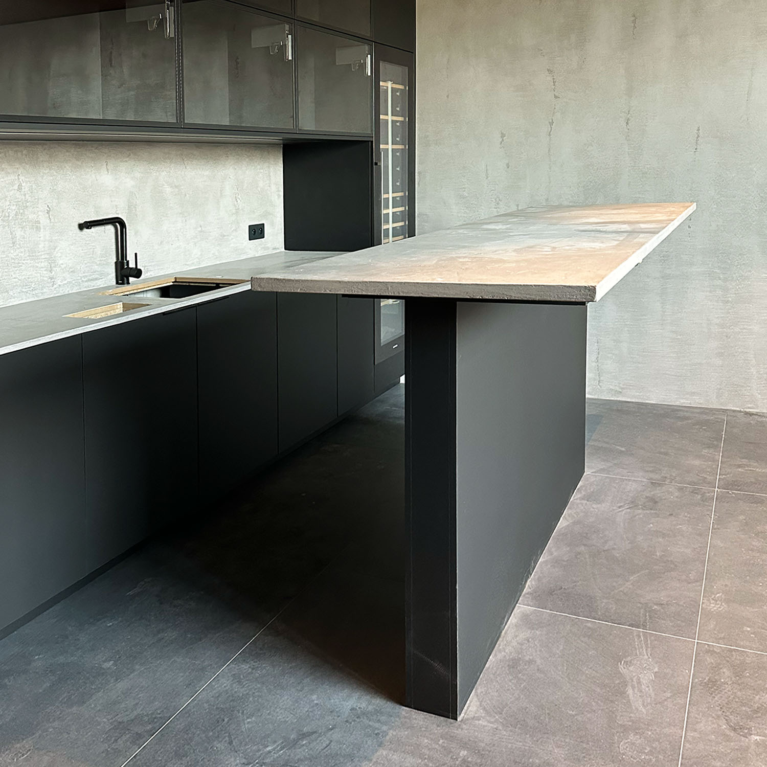 Realizace moderní kuchyně Chuchle